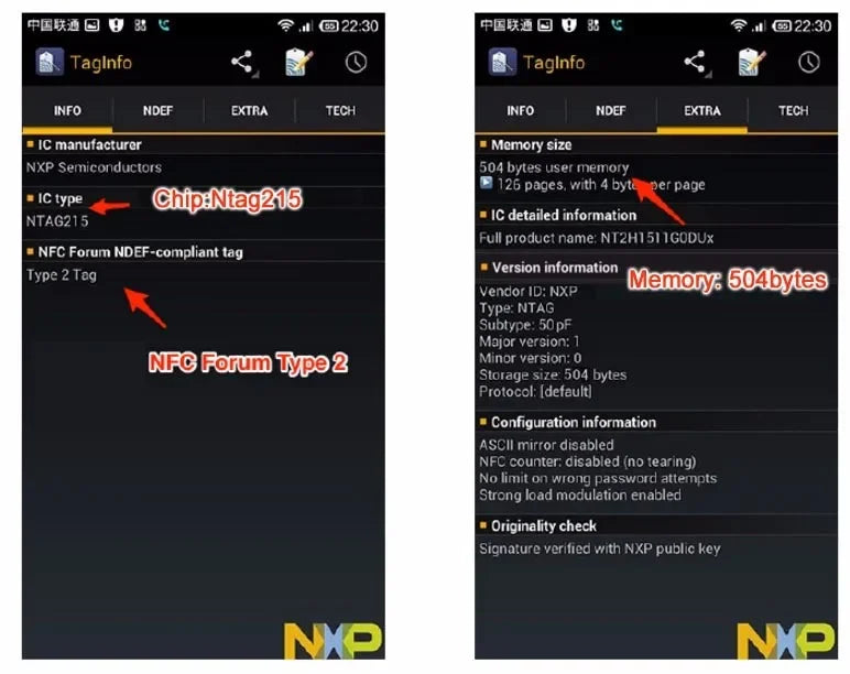 NFC Review Card for Google, Facebook & Instagram Links