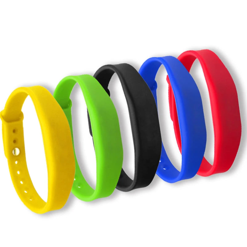 13.56MHz NFC Silicone Wristband – Waterproof RFID Tag