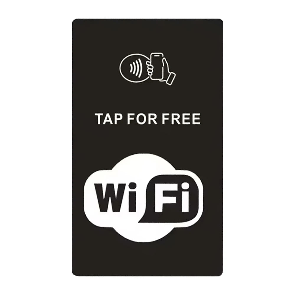 NFC Review Card for Google, Facebook & Instagram Links