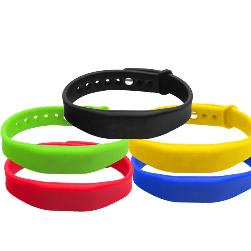 13.56MHz NFC Silicone Wristband – Waterproof RFID Tag
